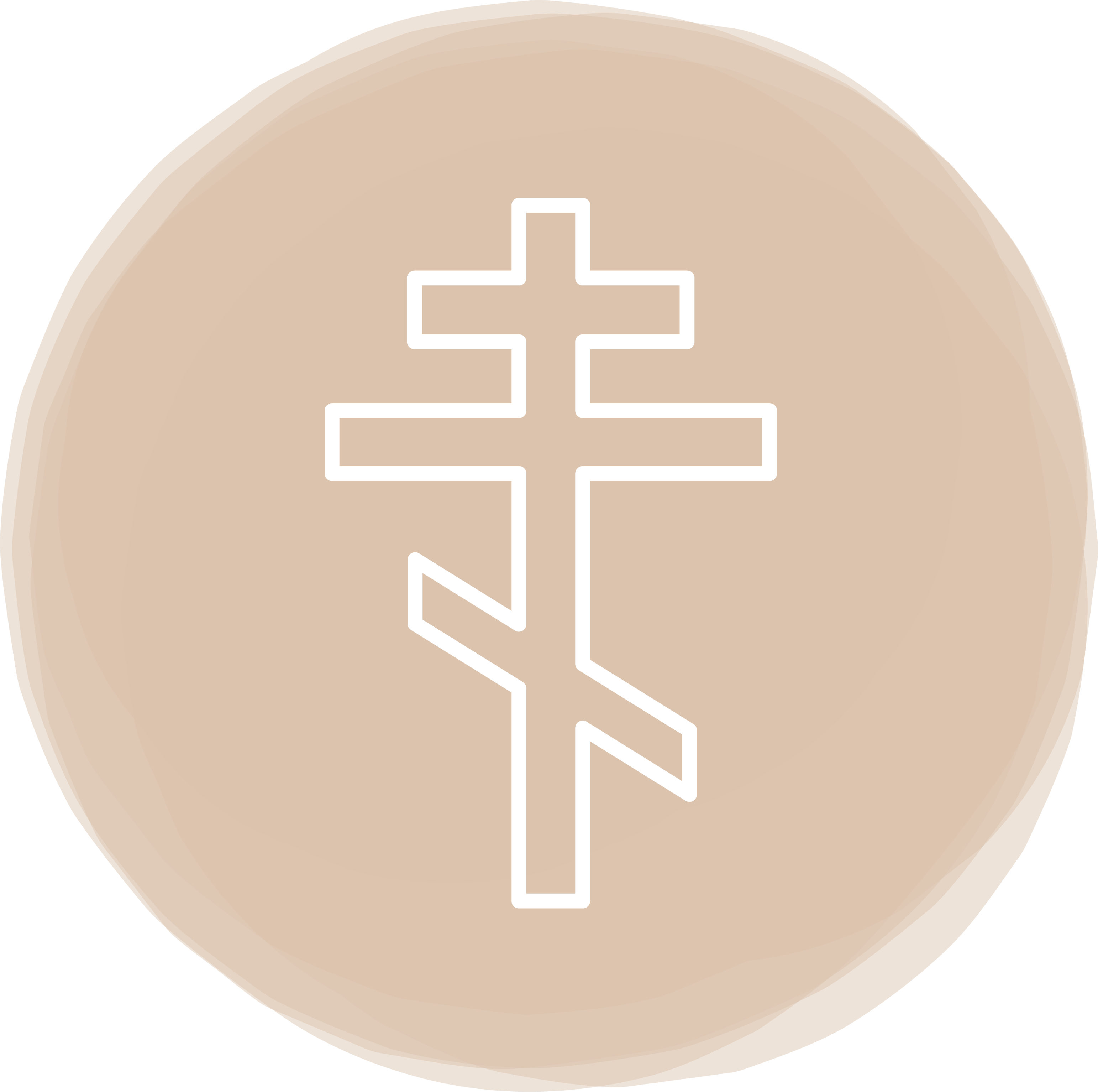 Orthodoxes Kreuz Icon